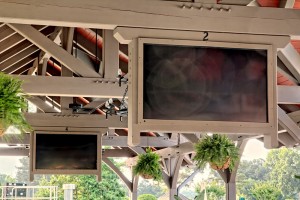 Custom-tv frames to match timber frame 
